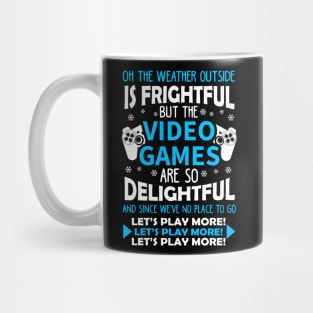 Video Games Ugly Christmas Sweater Mug